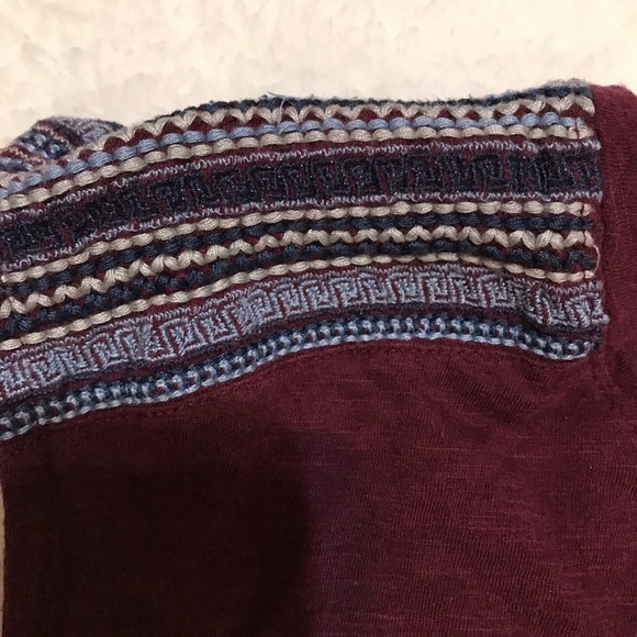 Gap woman’s top burgundy size S - Picture 3 of 5